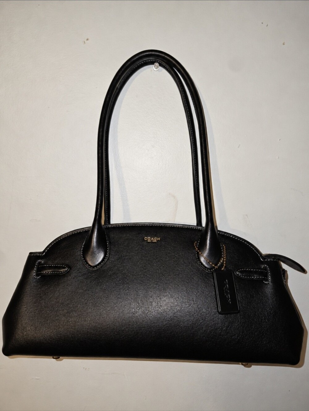 Coach Empire Carryall 34 Black Shoulder Bag